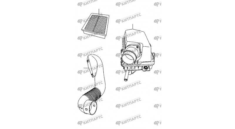 Воздушный фильтр - Кожух для бензореза Stihl TS 800